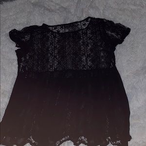 black torrid babydoll shirt